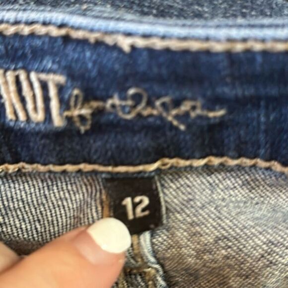 Kut from the Kloth Distressed Catherine Boyfriend Womens Jeans size 12 - Picture 10 of 11